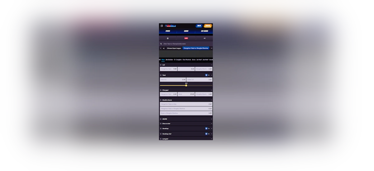 Apuestas en vivo desde el móvil con WinRolla